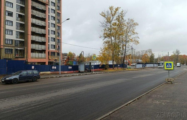 Завершить реконструкцию Заводской улицы в Зеленограде планируется до конца года