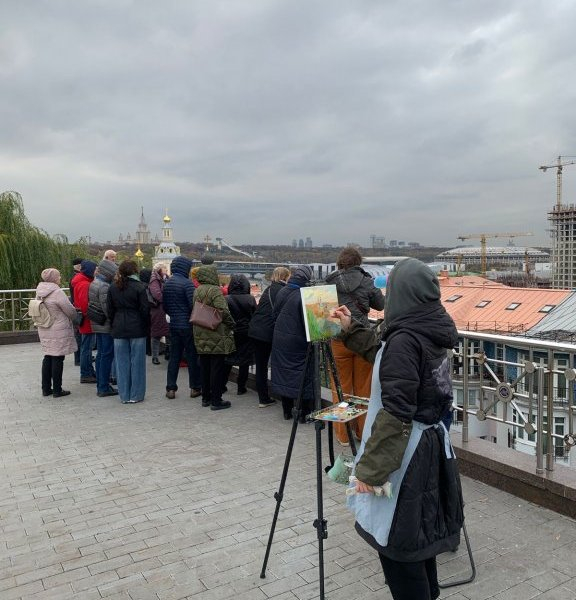 «На брезе реки Москвы, в горах…»