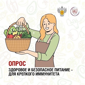 Роспотребнадзор: О старте опроса населения,  посвященного «Всемирному дню здорового питания»