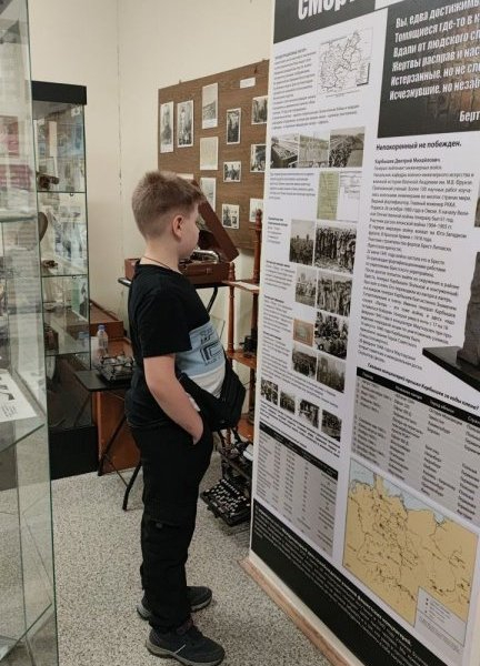 Делегация зеленоградцев посетила Музей Карбышева и его времени