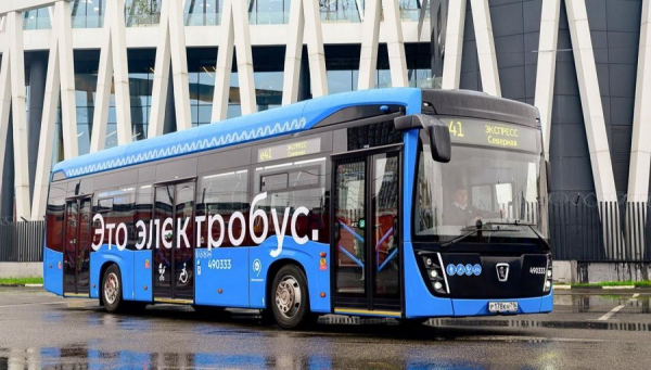 На маршрут е41 в Зеленограде впервые вышел электробус с ночной зарядкой