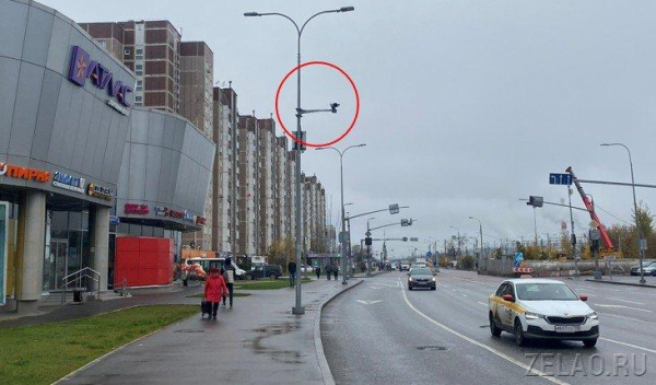 На Новокрюковской улице установлен комплекс фотовидеофиксации нарушений для выделенной полосы