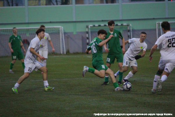 Футбольная команда «Зеленоград-М» завоевала «серебро» дивизиона «Б»