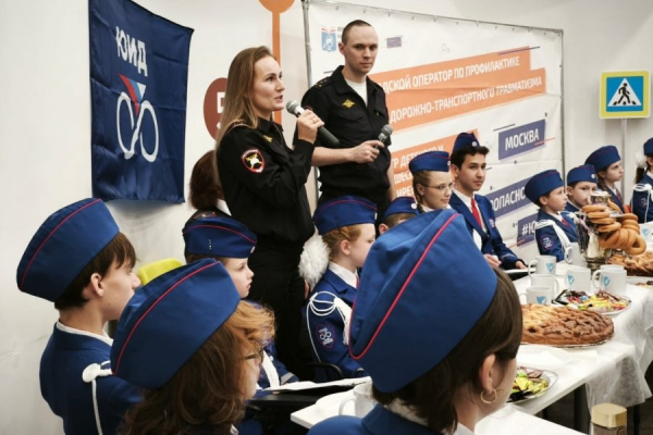 Сотрудники Госавтоинспекции Зеленограда приняли участие во Всероссийском мероприятии «Дружная страна ЮИД»