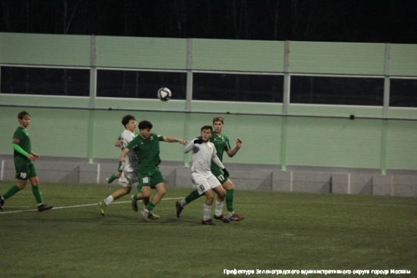 Футбольная команда «Зеленоград-М» завоевала «серебро» дивизиона «Б»