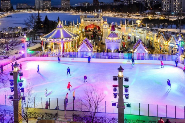 С 1 декабря на бульваре в 16 микрорайоне откроется каток проекта «Зима в Москве»