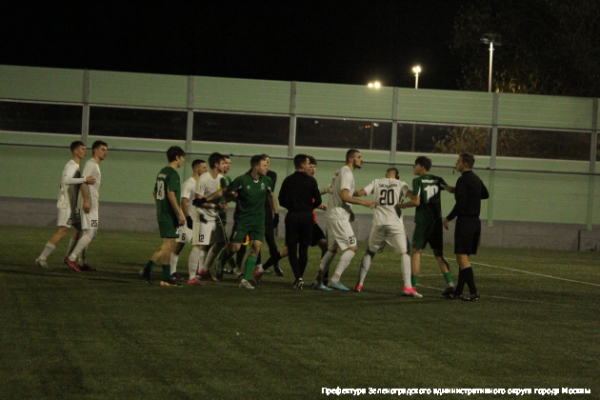 Футбольная команда «Зеленоград-М» завоевала «серебро» дивизиона «Б»