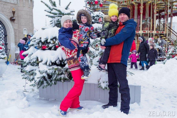 В понедельник на фестивальной площадке в 16 микрорайоне стартует проект «Зима в Москве»