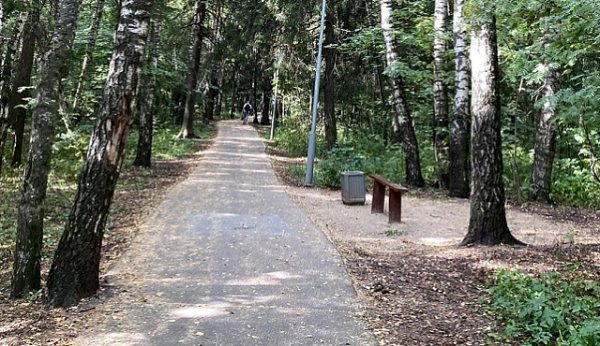 Начаты работы по устройству наружного освещения 18 квартала Крюковского лесопарка