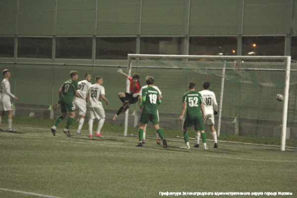 Футбольная команда «Зеленоград-М» завоевала «серебро» дивизиона «Б»