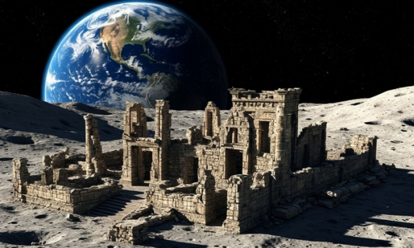 Люди побывали на Луне 50 тысяч лет назад?