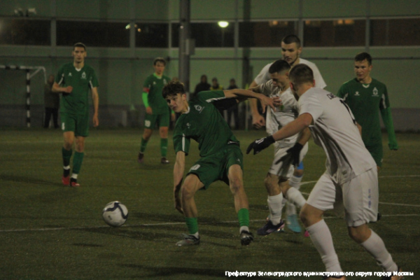 Футбольная команда «Зеленоград-М» завоевала «серебро» дивизиона «Б»