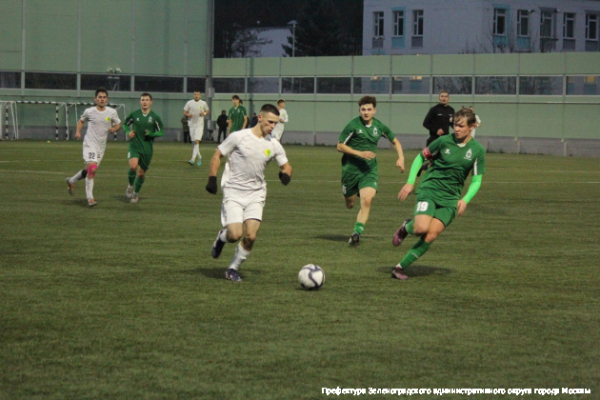Футбольная команда «Зеленоград-М» завоевала «серебро» дивизиона «Б»