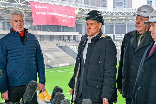 Собянин: Реконструкция стадиона «Торпедо» выходит на финишную прямую