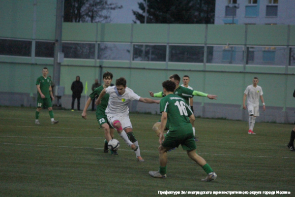 Футбольная команда «Зеленоград-М» завоевала «серебро» дивизиона «Б»