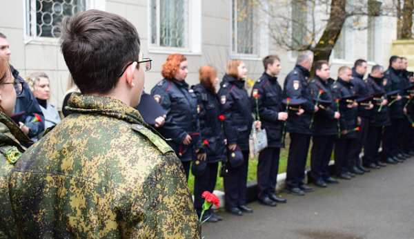 В УВД Зеленограда почтили память сотрудников, погибших при выполнении служебных обязанностей