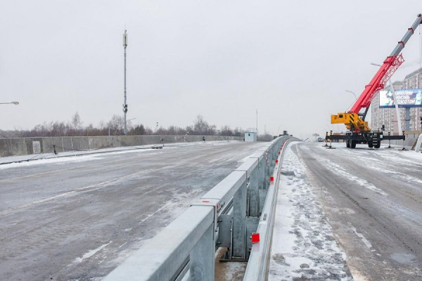 Сергей Собянин сообщил об открытии путепровода на Варшавском шоссе