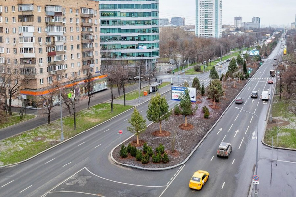 Сергей Собянин: Завершено благоустройство Профсоюзной улицы