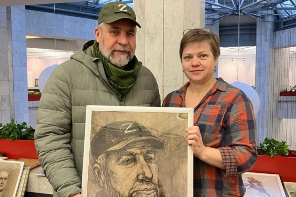 Завершилась отчетная выставка проекта «Герои наших дней на полотнах современных художников»
