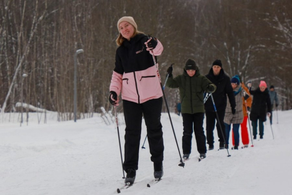 В Зеленограде стартовали бесплатные лыжные тренировки