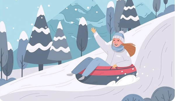 Напоминаем правила безопасности при катании на ватрушках